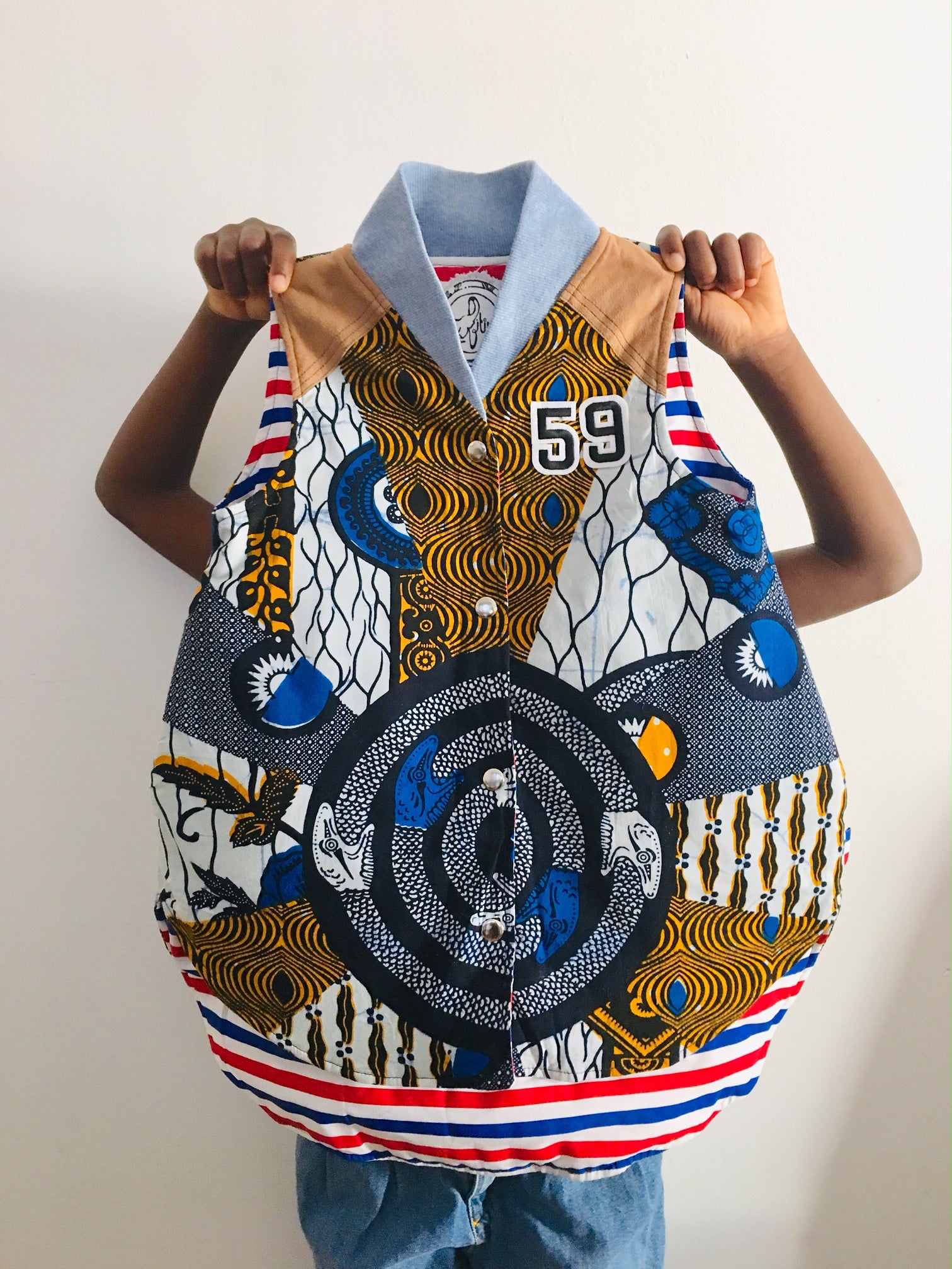 Veste sans manches matelassés